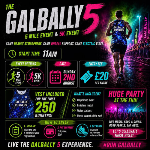 The Galbally 5 Mile and 5K 2026